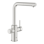 GROHE Blue Pure Minta Bateria filtrująca z wyciąganą wylewką Stal 30590DC0