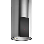 Okap wyspowy VDB TUBE GLASS INOX