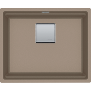 Zlewozmywak jednokomorowy z korkiem automatycznym