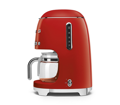 smeg czerwony ekspres