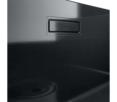 Zlewozmywak GLOBALO RIWOLO 50.1 ANTHRACITE wizualizacja