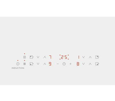 płyta indukcyjna biała Electrolux LIR60430BW sterowanie