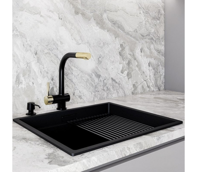 Bateria GLOBALO Lobio Black/Light Gold Ring Wizualizacja