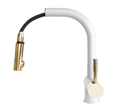 Bateria GLOBALO Lobio White/Light Gold Ring 1.1