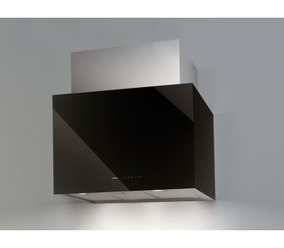 Okap przyścienny NODOR Cube Glass Black 700