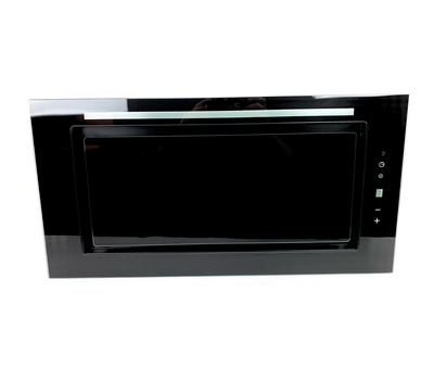 Przód  - Okap Toflesz OK-6 Linea Glass Led Czarny 60 850 m3h