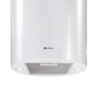 Okap wyspowy GLOBALO Lobelio Isola 39 White